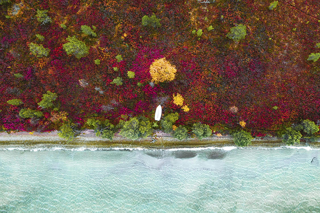 INARI - Photographie d'art d'Hugo Grandcolas  30x45 cm sur plexi