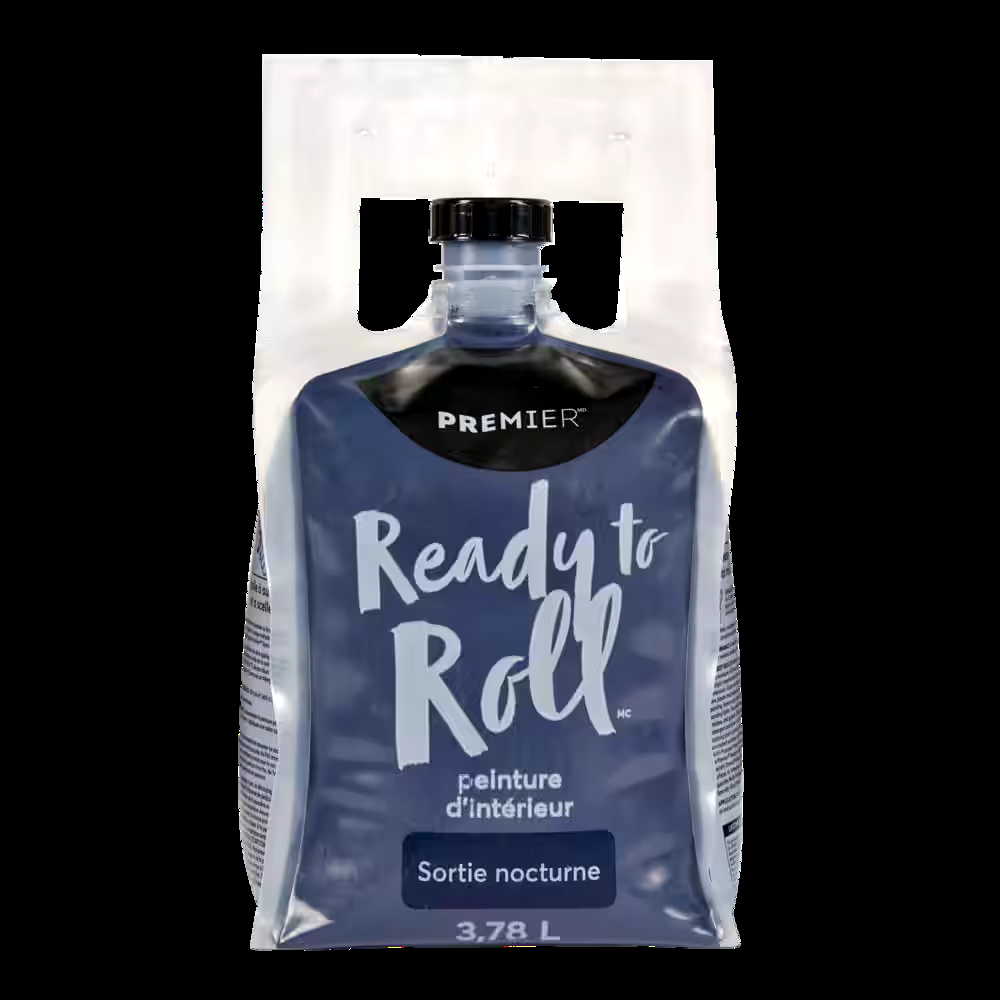 Premier Ready To Roll Interior Wall Paint, Eggshell, Night Out, 3.78-L/1-Gallon