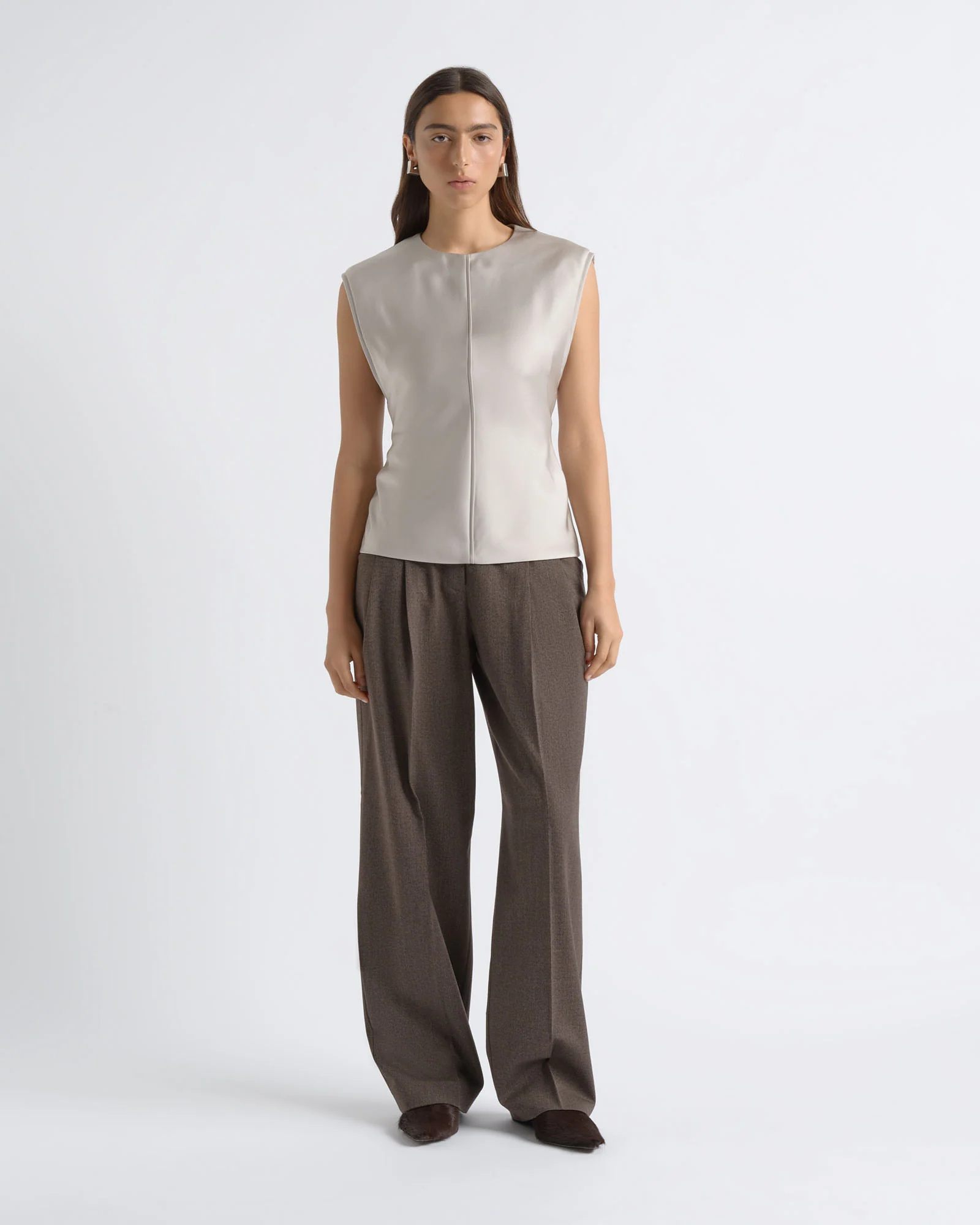 Satin Bias Top
