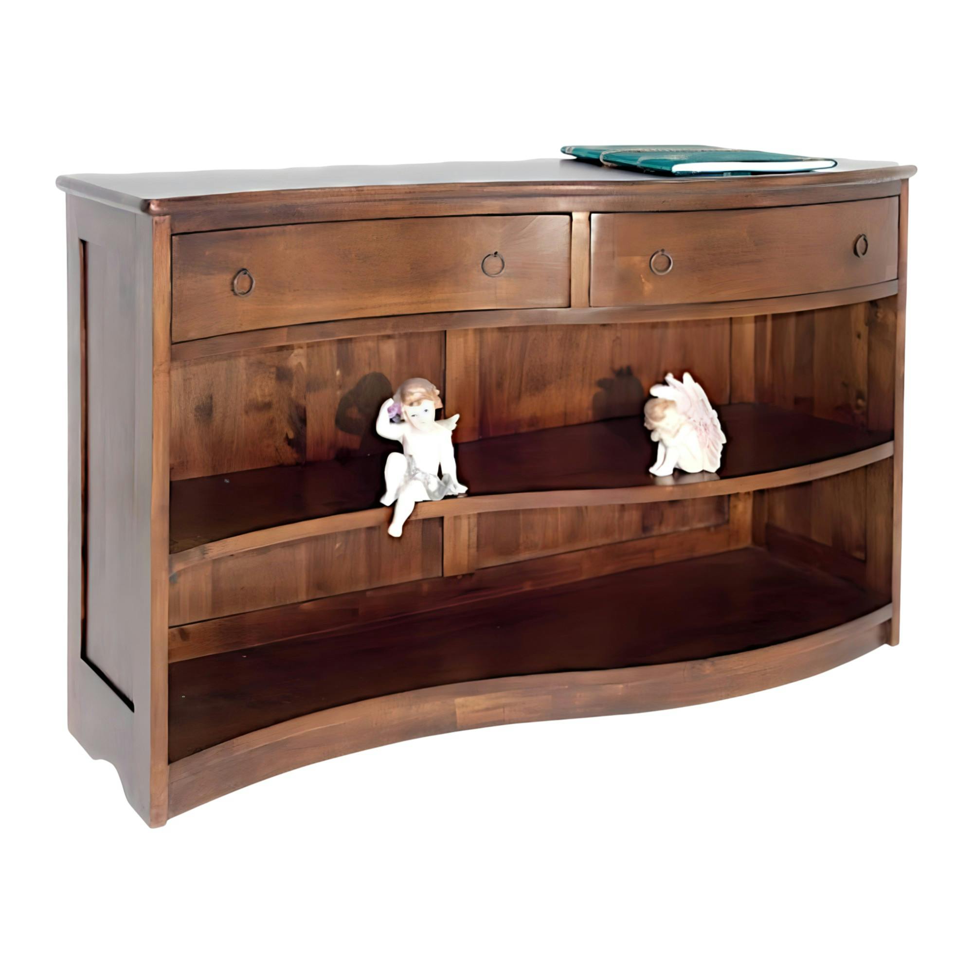 Console bibus vague hévéa 120x75cm TRADITION