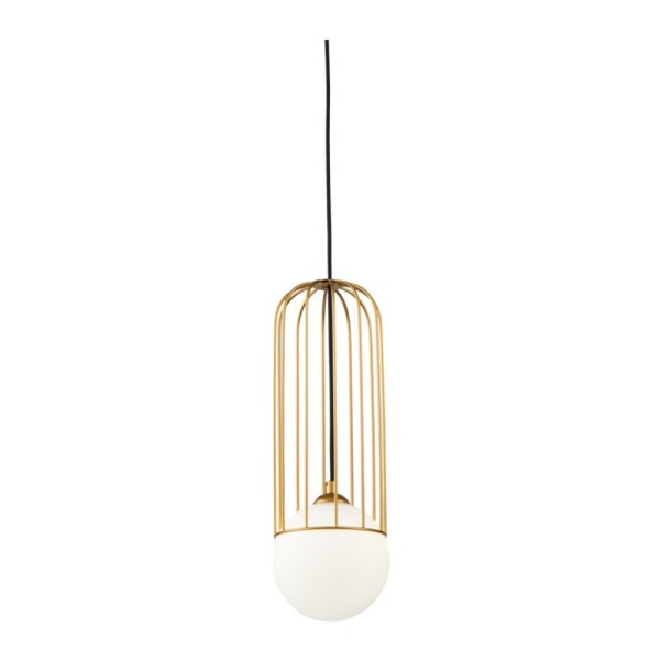 Lampa wisząca mosiężno-złota TELFORD 1xG9x25W wym: 168x12x12 cm Maytoni