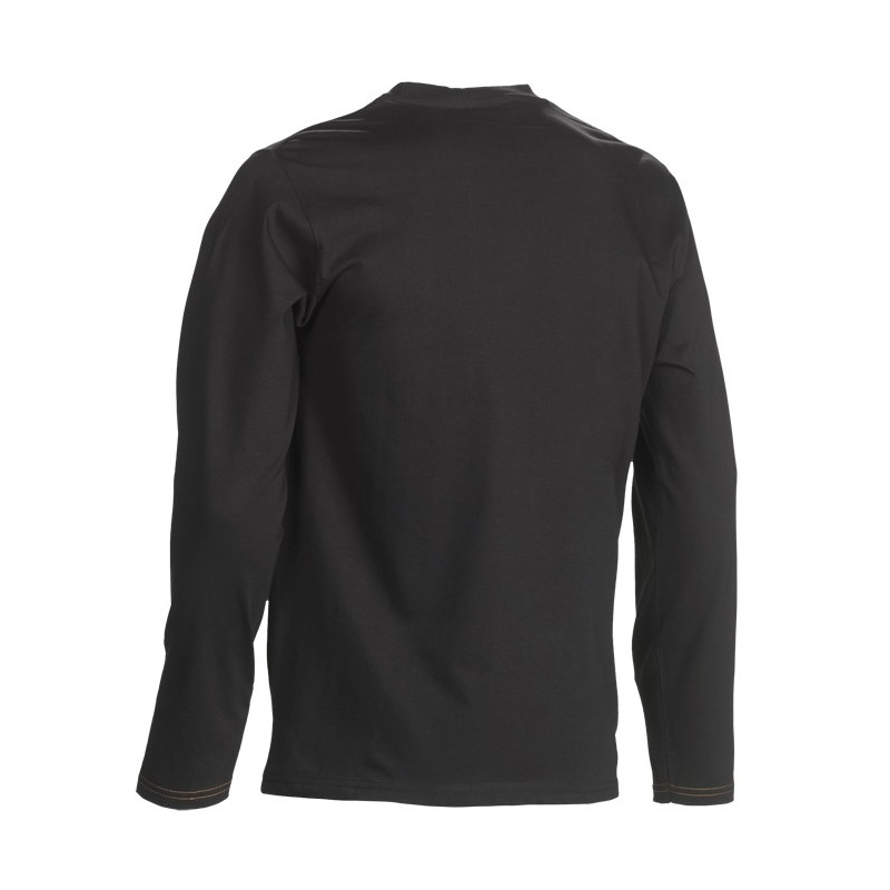 T-shirt à manches longues Noet noir S HEROCK