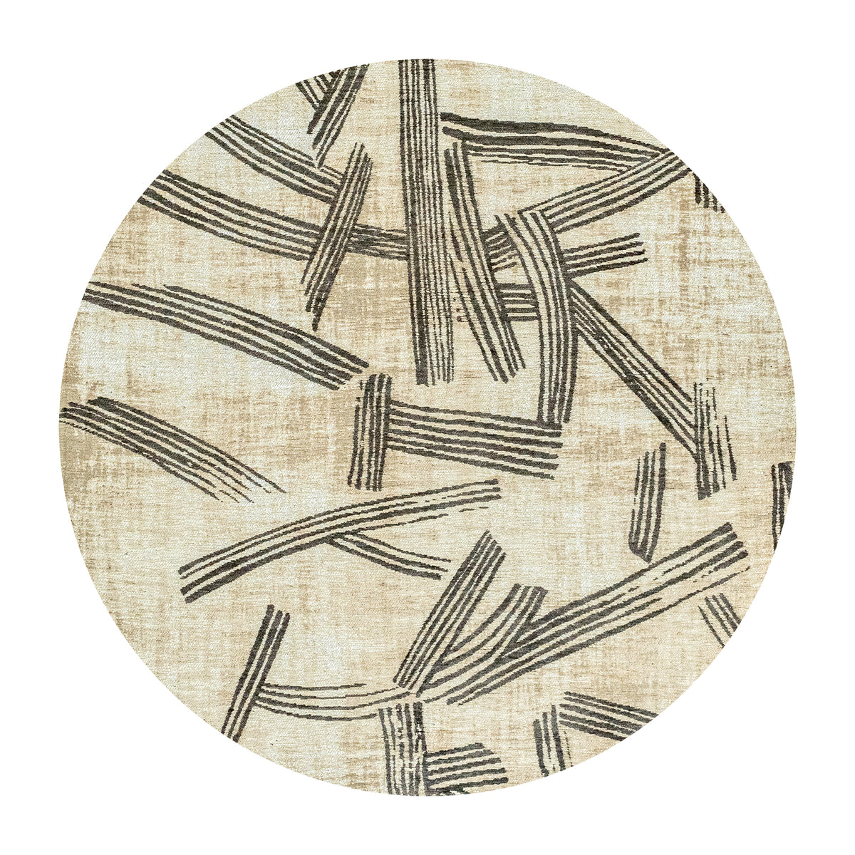 Ecorugs vloerkleed Slate - beige - 140x140cm