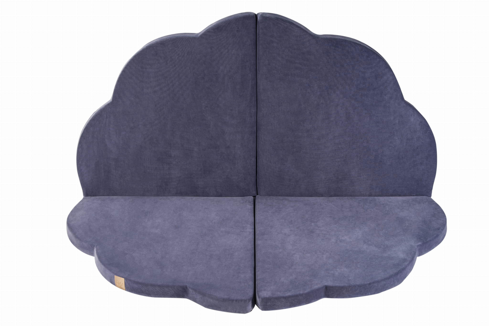 - Tapis de jeu nuage gris bleu 160x160cm