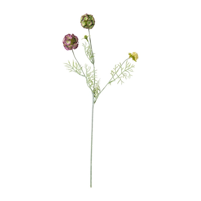 Kunstbloem scabiosa - 62 cm - diverse varianten