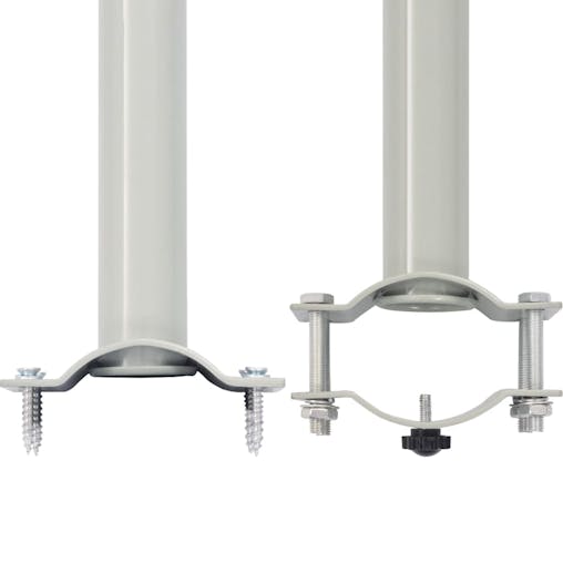NNEVL Patio Retractable Side Awning 80x300 cm Cream