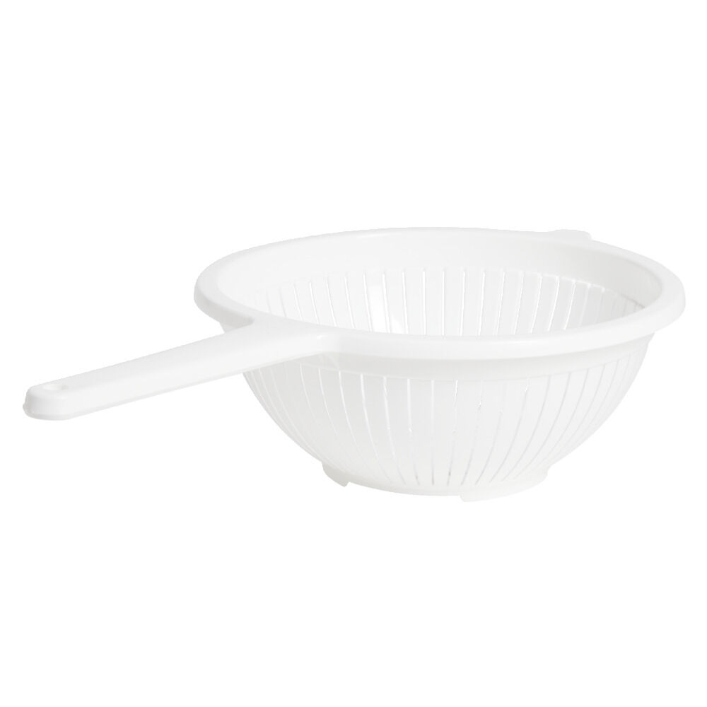 Passoire à queue plastique blanc Ø23xH9cm