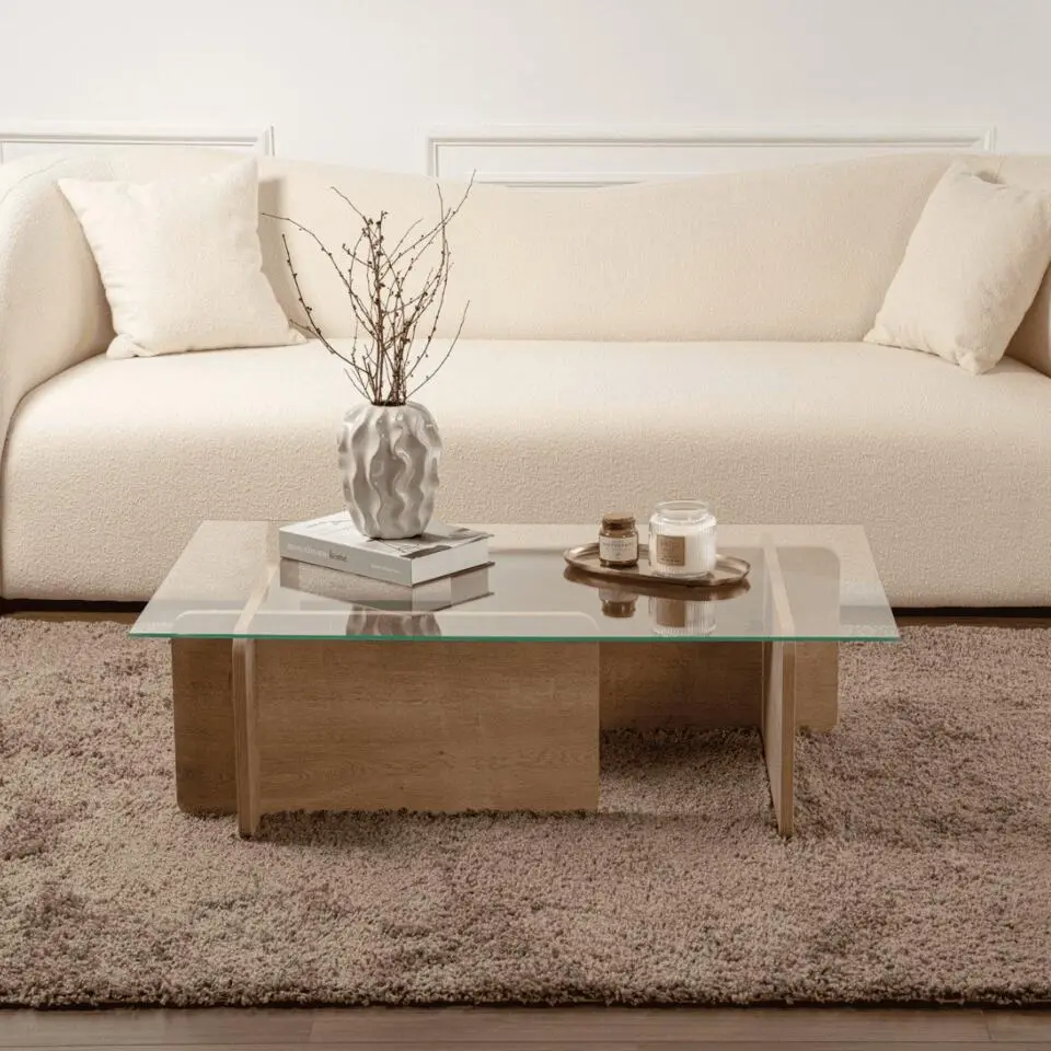 CALICOSY - Salontafel FLAVIO - 30x105x65 cm