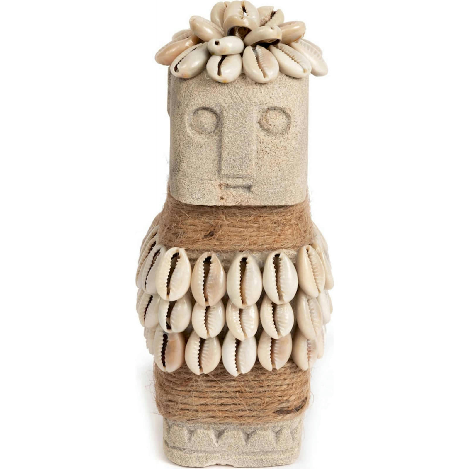 BALI BAZAR - Statue Grès Beige