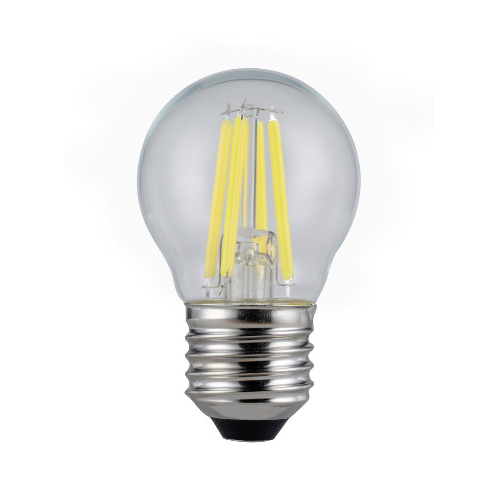 Ampoule LED filament E27 470lm 2,2W=40W blanc chaud x3