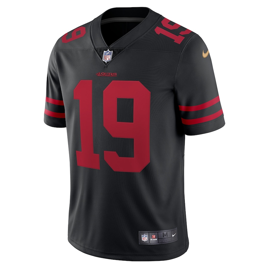Men's San Francisco 49ers Deebo Samuel Nike Vapor Limited Jersey - Black