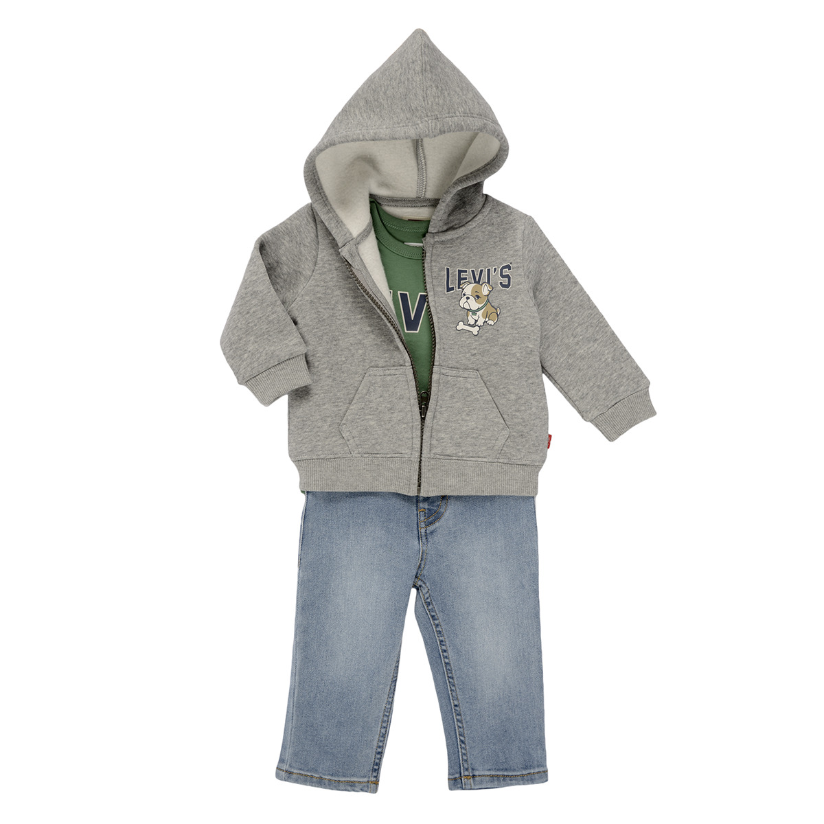 Levi's - 3 PC TEE DENIM SET - Multicolour