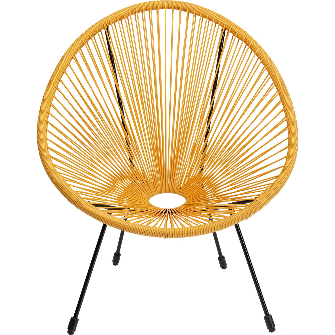 Kare Design Tuinfauteuil Acapulco geel