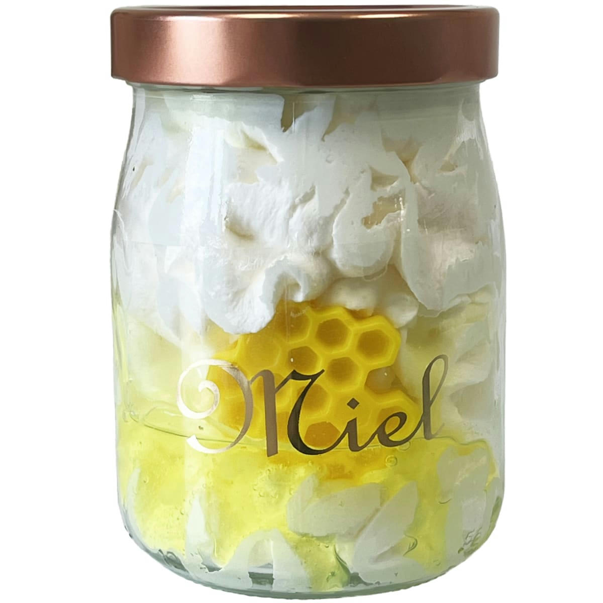 - Bougie parfumée jarre mousse au miel