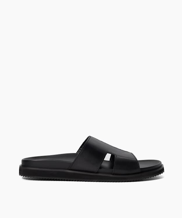 Insight Black - Leather Sandals