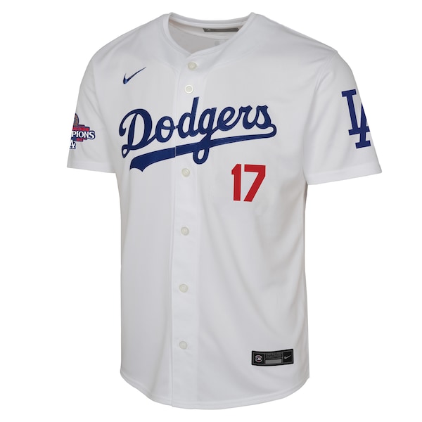 Shohei Ohtani Los Angeles Dodgers Nike Youth 2024 World Series Champions Limited Player Jersey - White