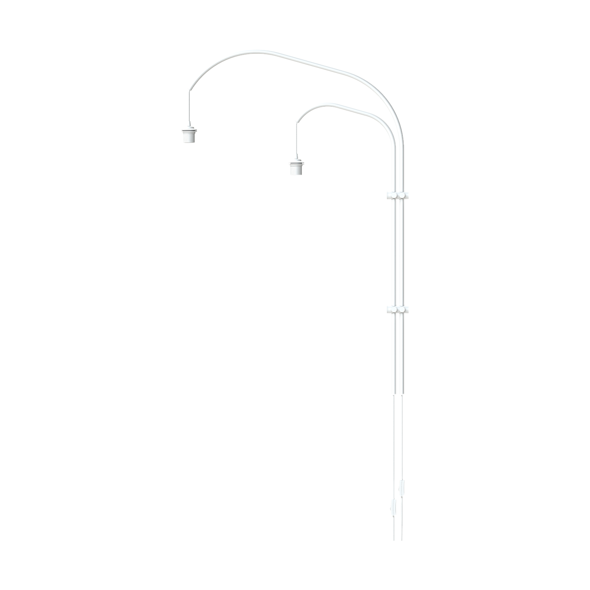 Umage Willow Wall double white - wandbevestiging