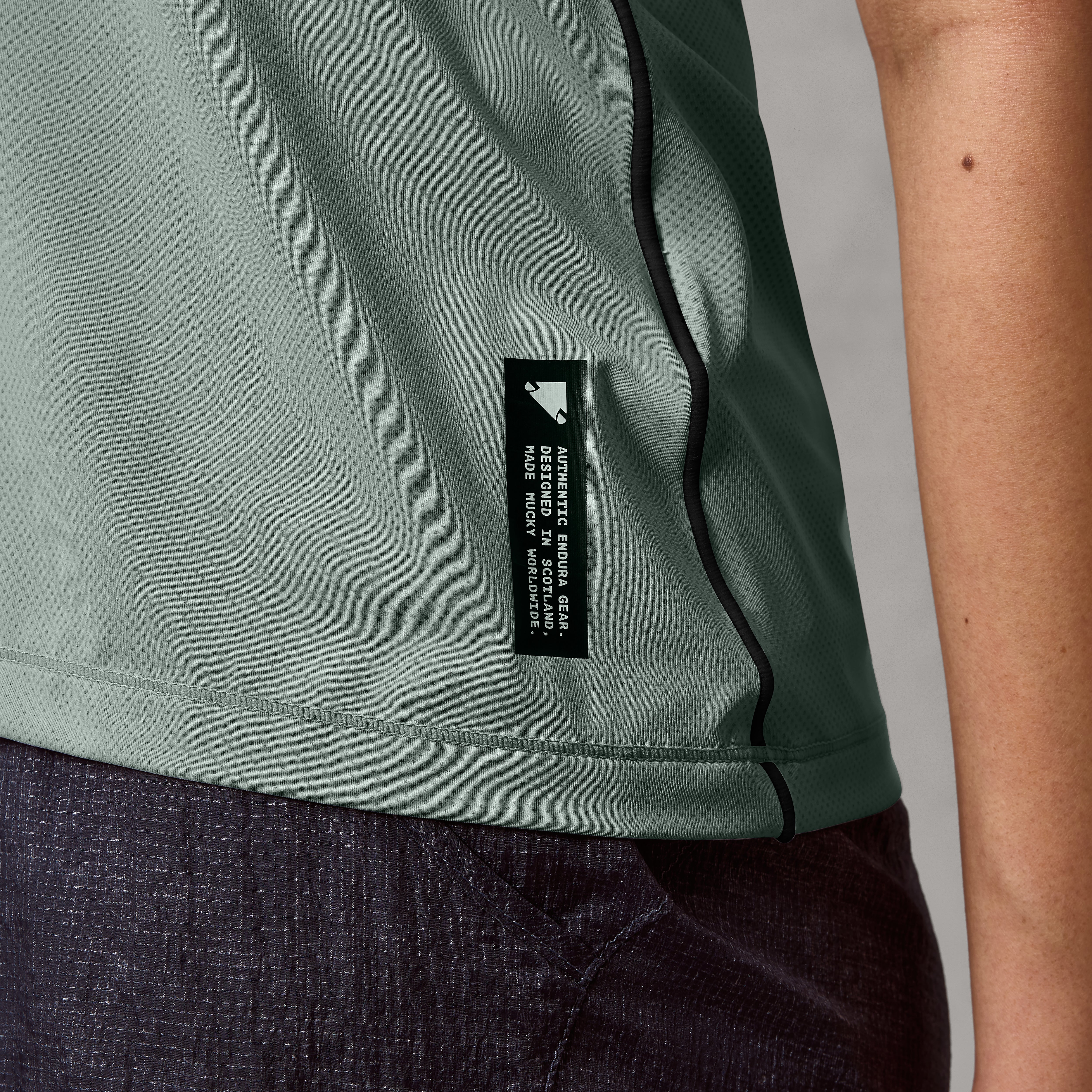 Women's AllTrack Rout S/S Tech Tee - Sage Green