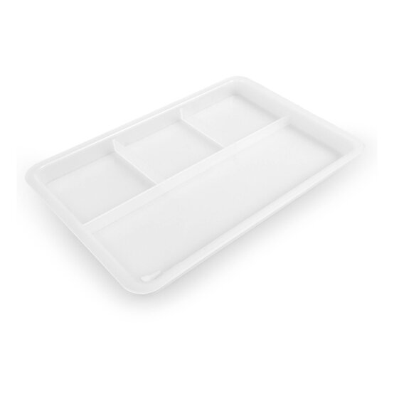 Translucent White Trolley Tray
