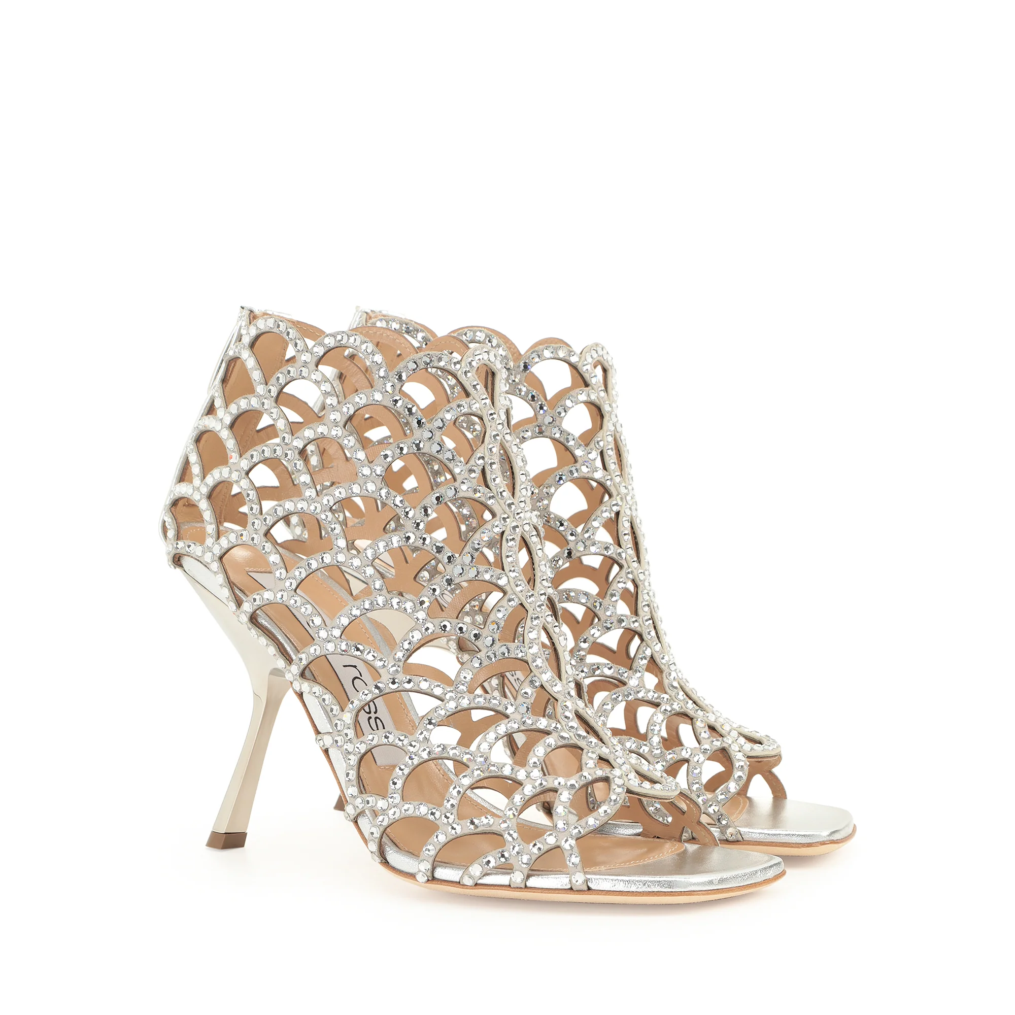 Mermaid Bridal Sandali - Silver