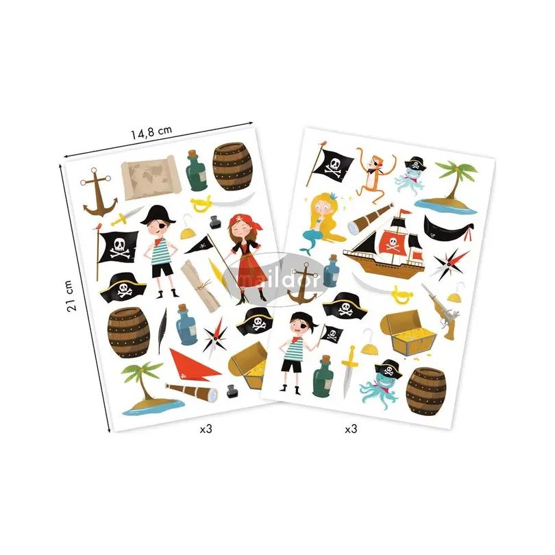 Sticker 6er-Set Sweety