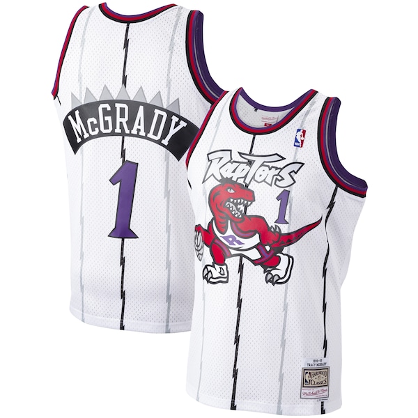 Tracy McGrady Toronto Raptors  1998/99 Hardwood Classics Swingman Jersey - White