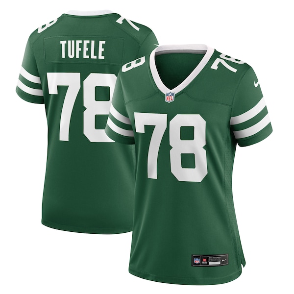 Jay Tufele New York Jets Nike Women's Team Game Jersey - Legacy Green