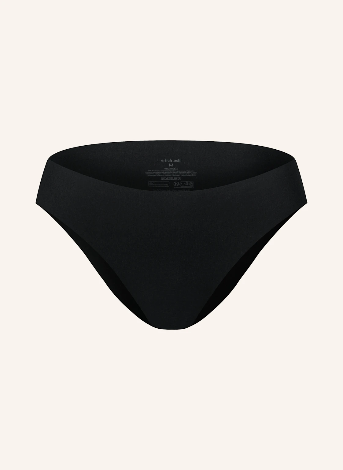 erlich textil Casual Cotton Brazil Slip mit Baumwolle (aus kontrolliert biologischem Anbau) - nahtlose Kanten