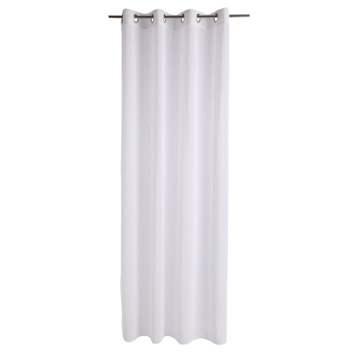 Sheer curtain "Fred" White, 140x240 cm