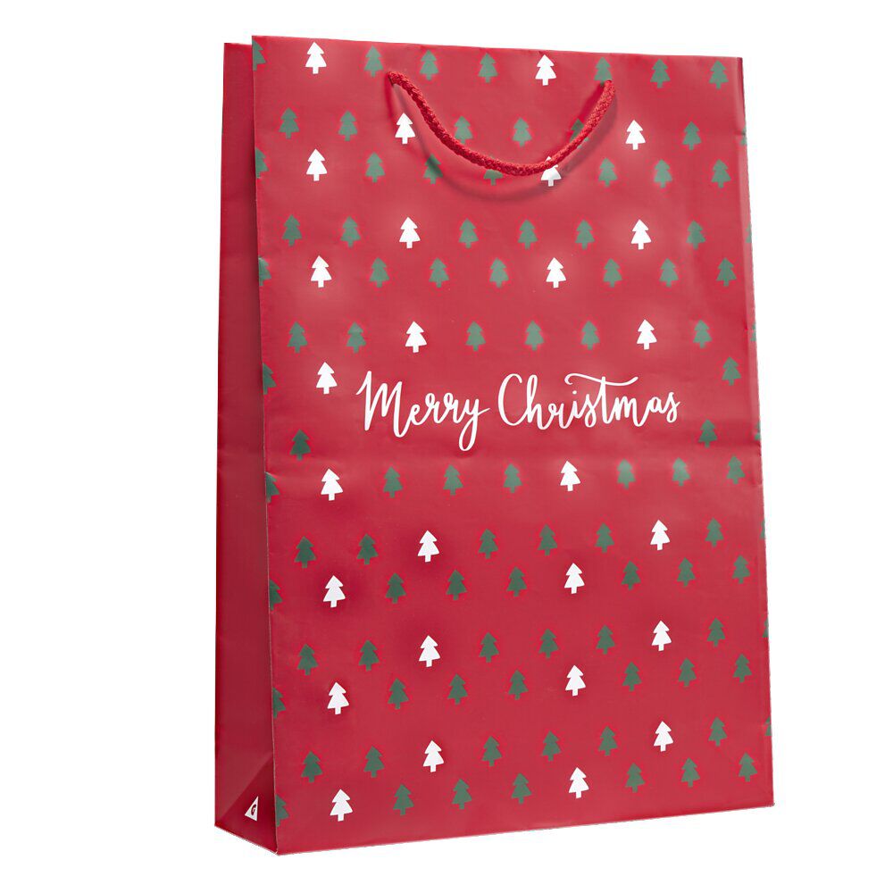 Sac cadeau No&euml;l 33xH46cm (2 modèles)
