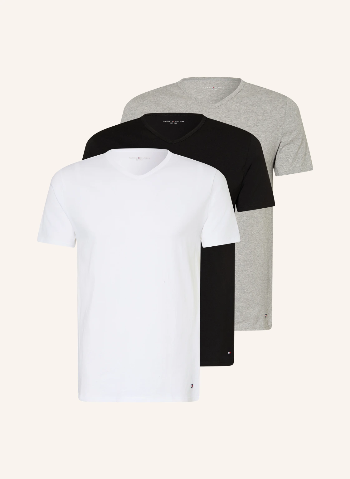 TOMMY HILFIGER 3er-Pack V-Shirts