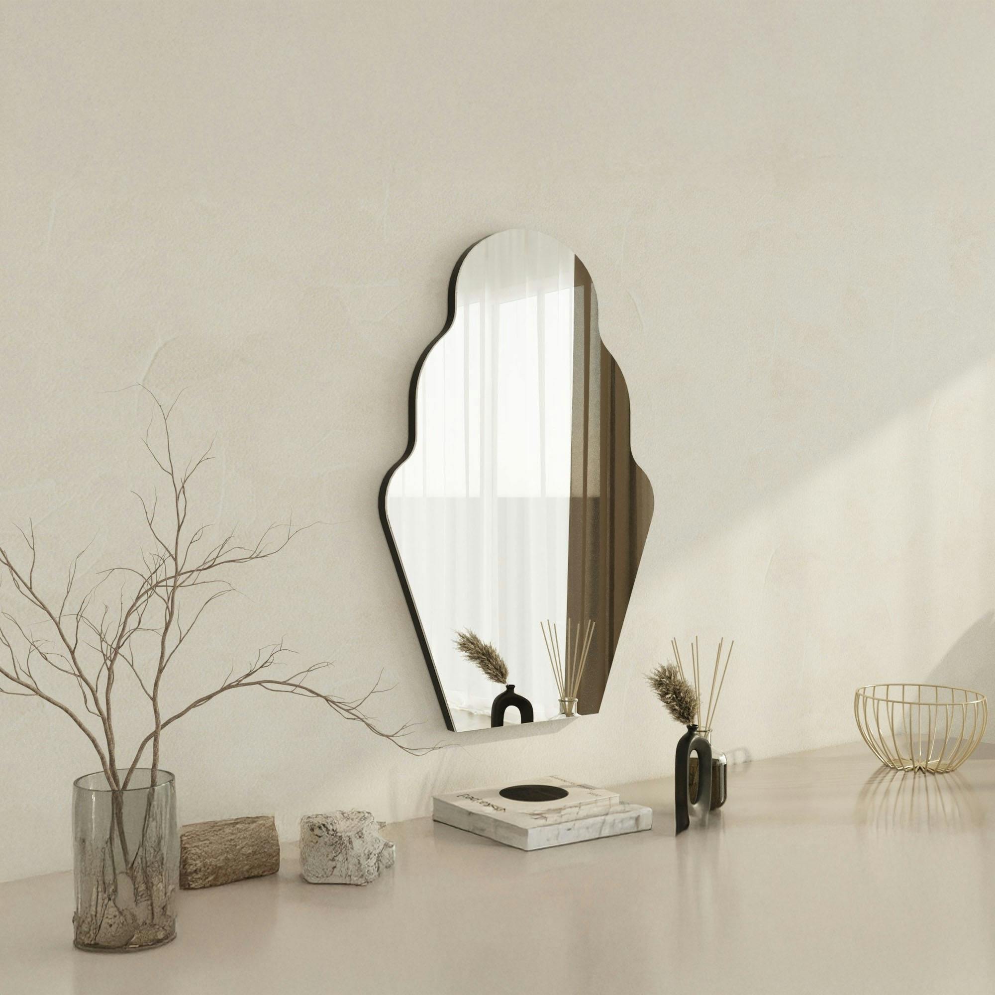 Miroir enfant mural - forme ludique cupcake 70 cm CODY