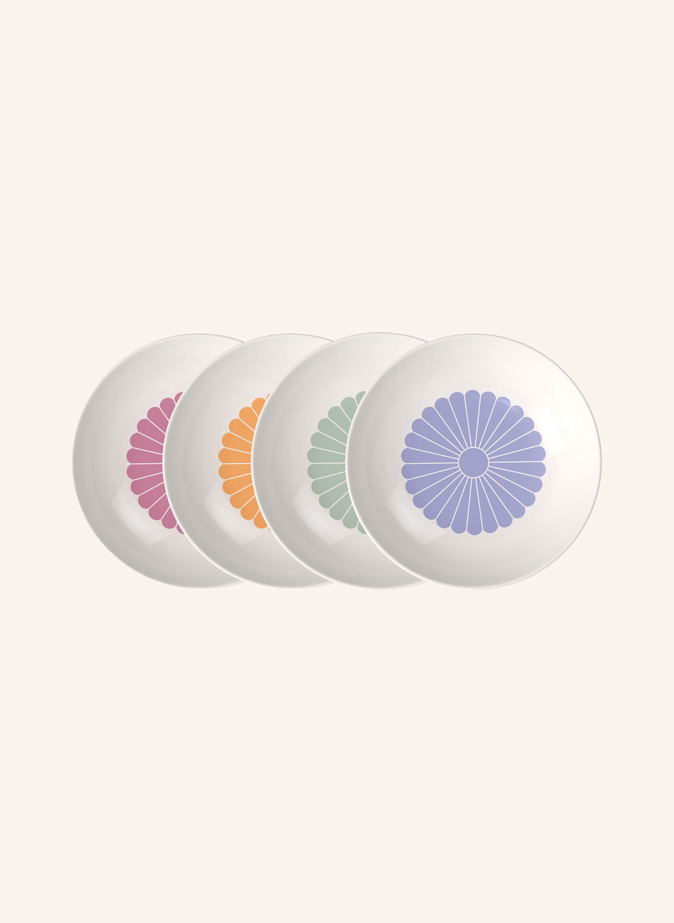 Villeroy & Boch Pastaschale, 4-teilig FLEUR COULEUR