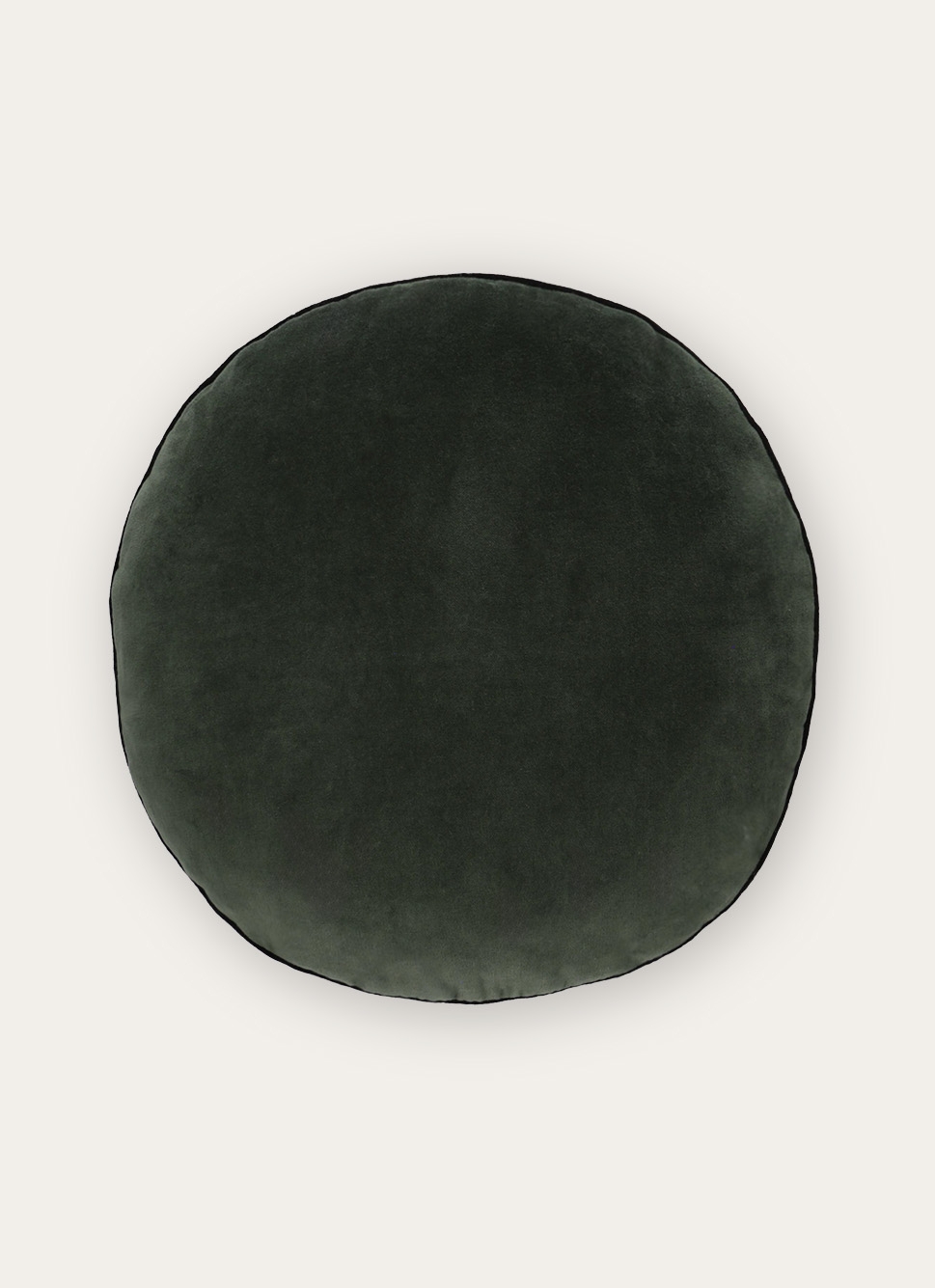 COUSSIN ROND EN VELOURS ROMARIN