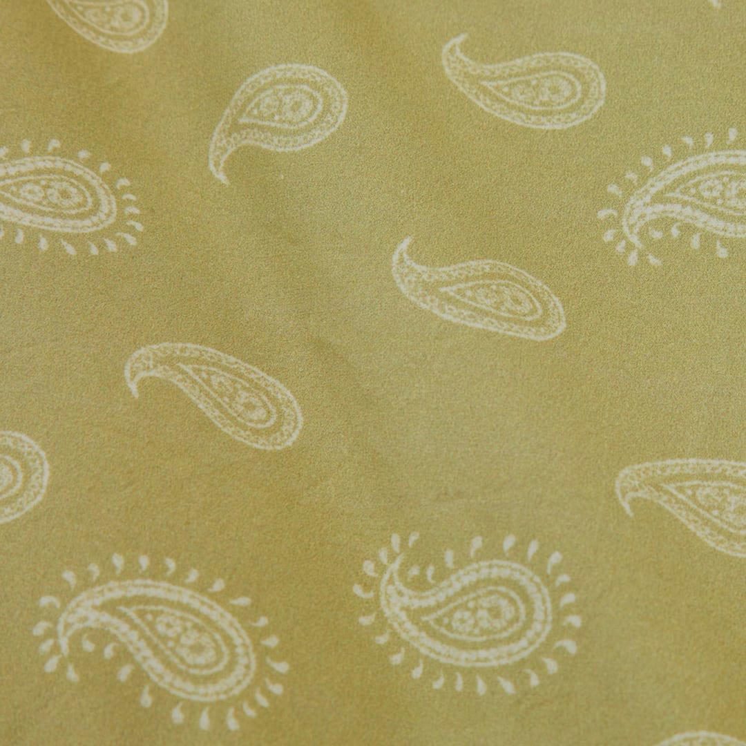 FN SARI - Housse de couette en percale de coton organic 260x240 cm jaune