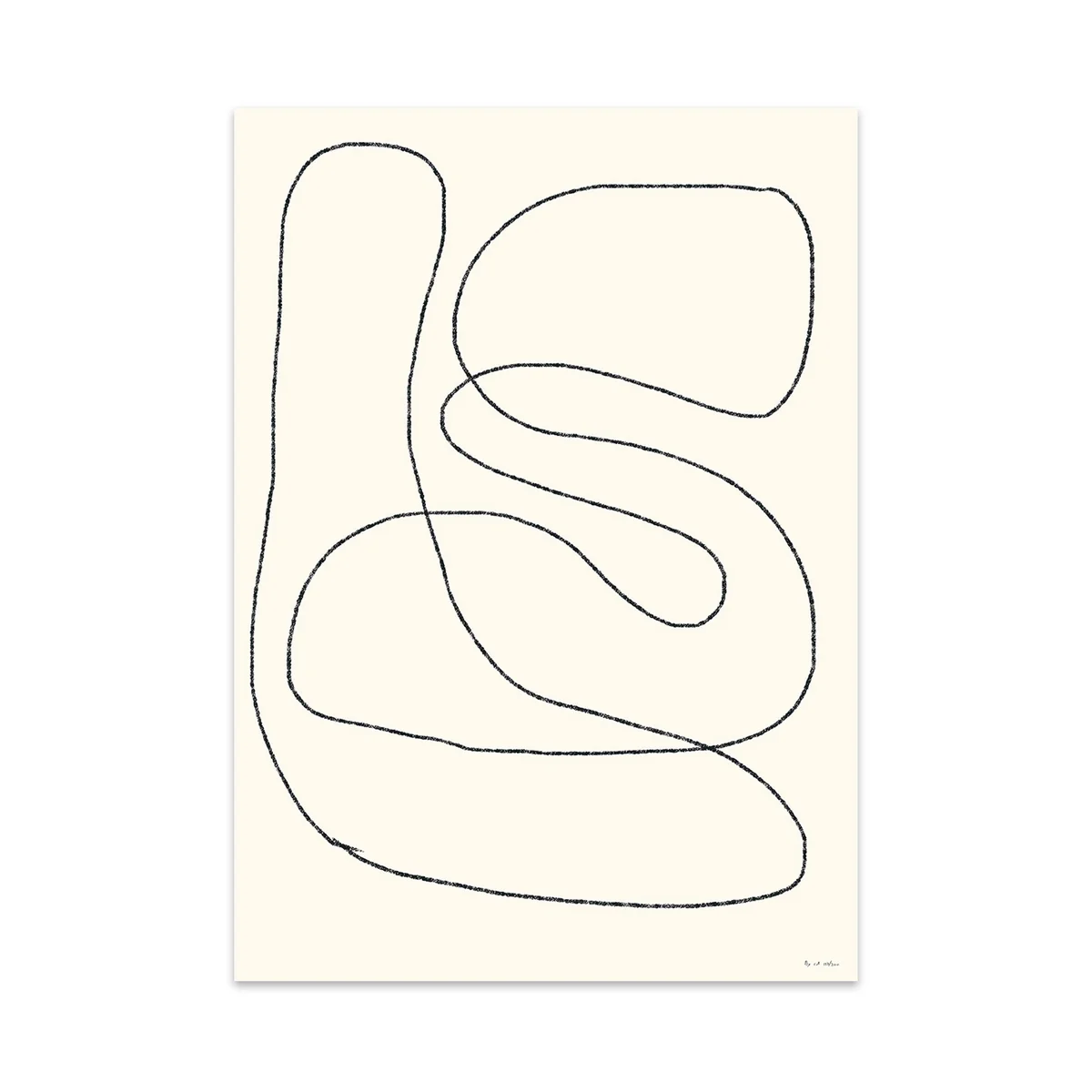 The Poster Club - Object 01 von Bycdesign Studio, 70 x 100 cm