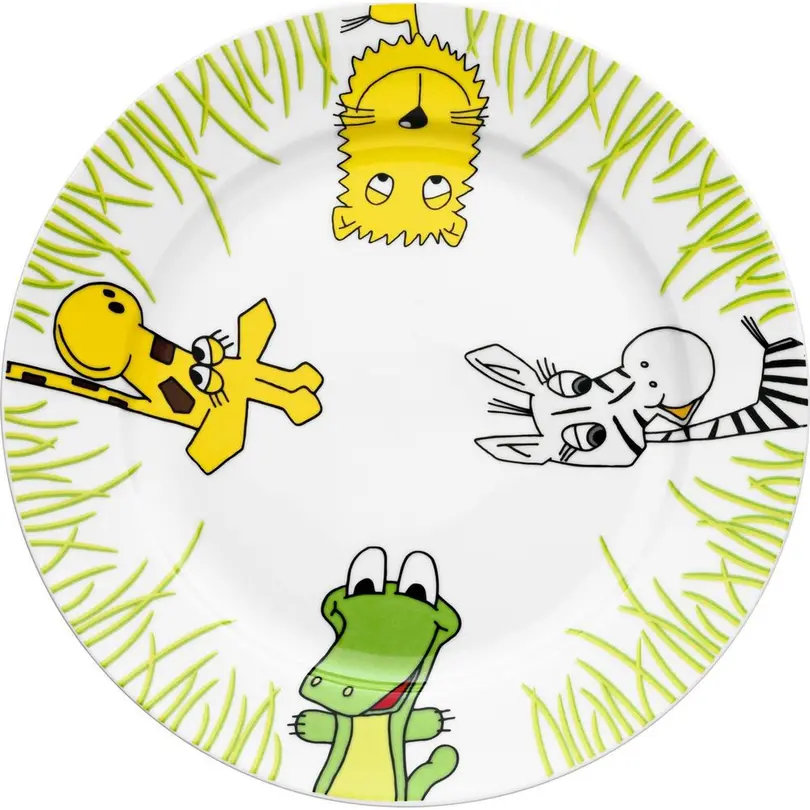 Kinder Geschirr-Set 6er-Set Safari