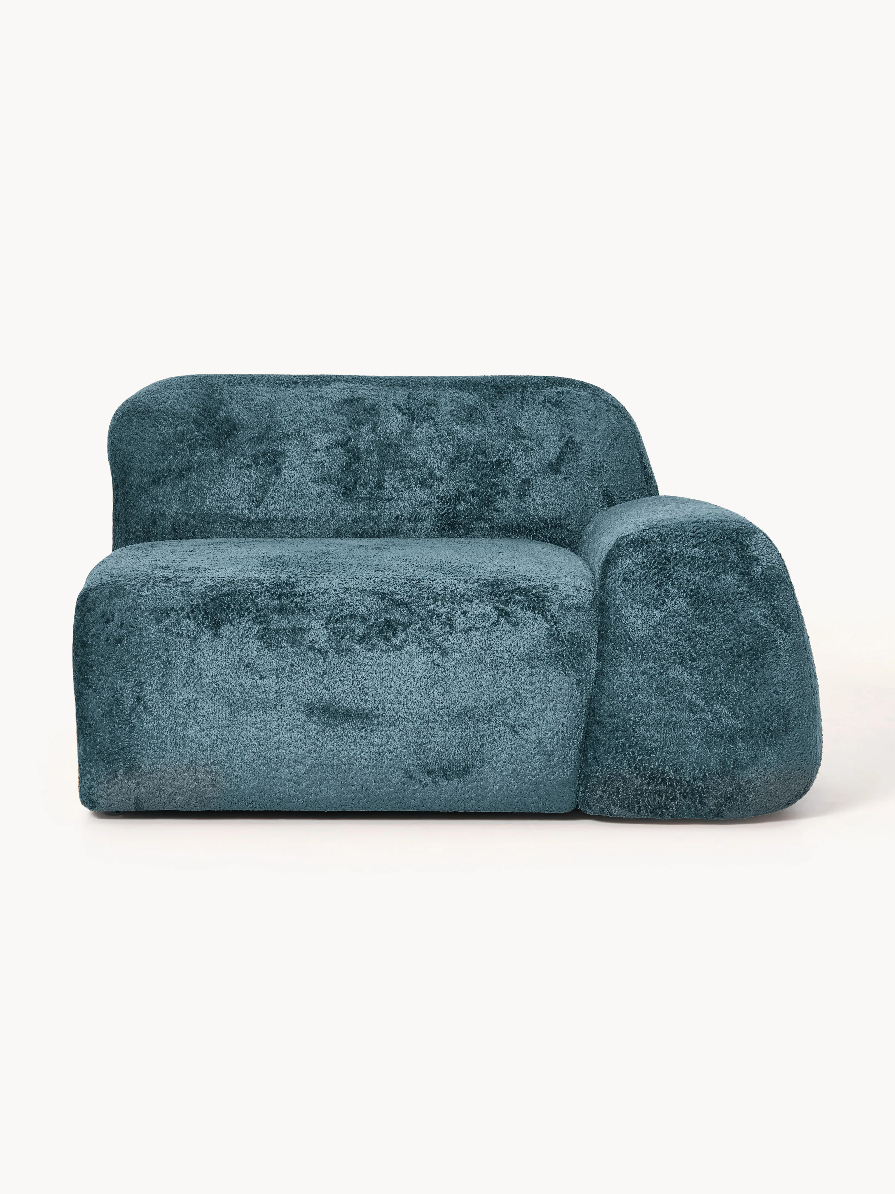 Eckmodul Wolke aus Teddy-Bouclé