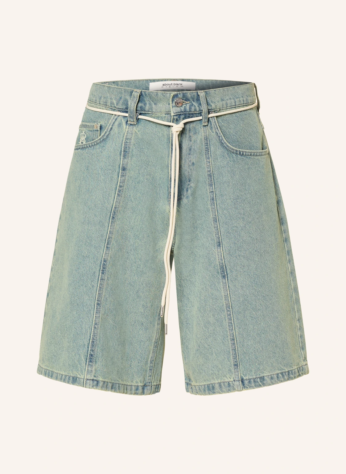 about:blank Jeansshorts Wide Fit