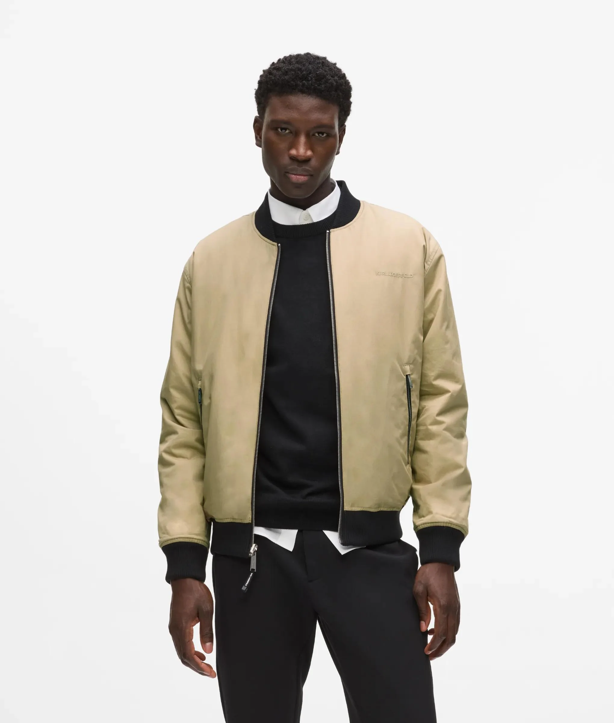 Veste bomber réversible Maison de Karl