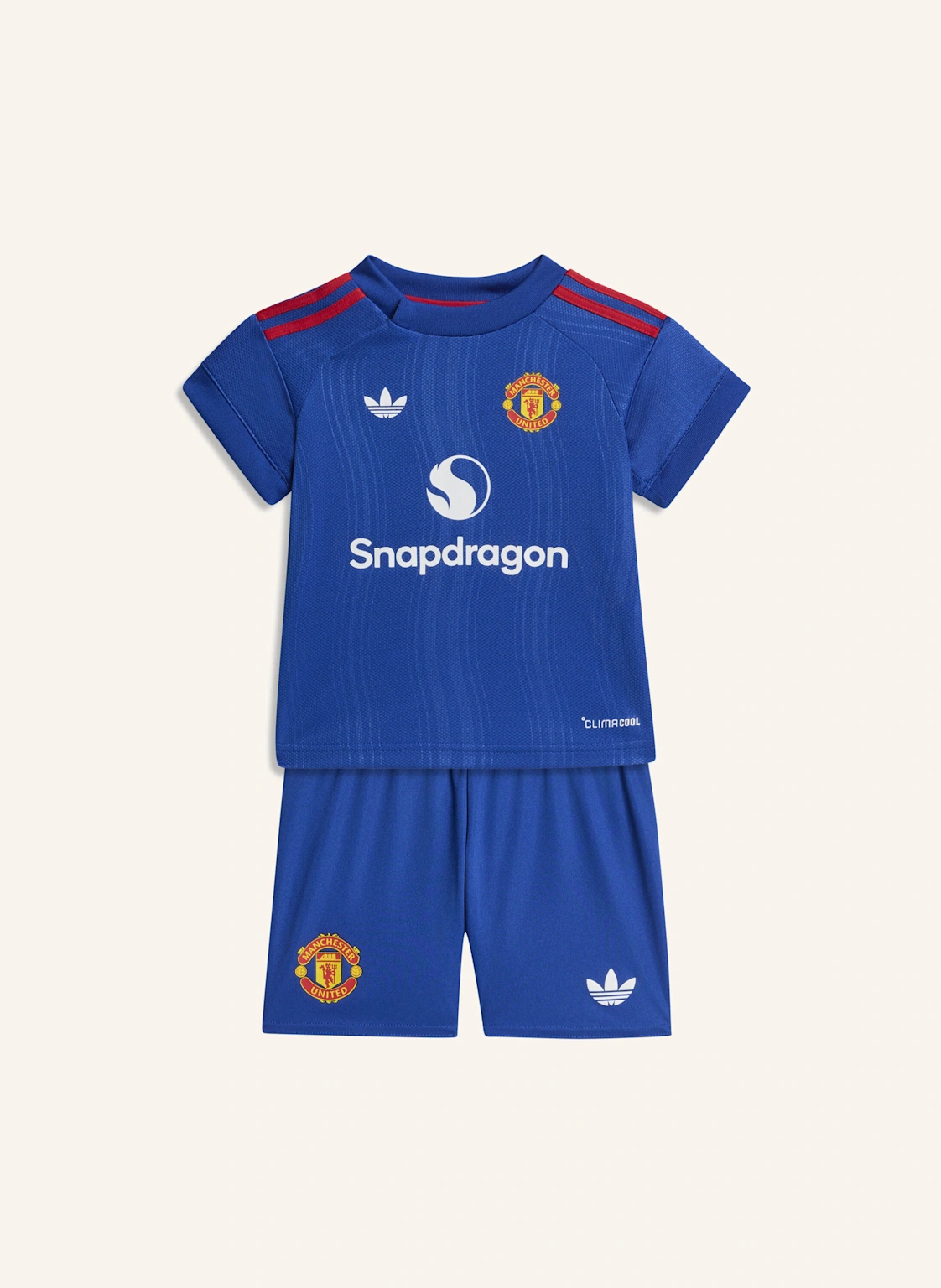 adidas MANCHESTER UNITED 26/27 MINI-AUSWÄRTSAUSRÜSTUNG