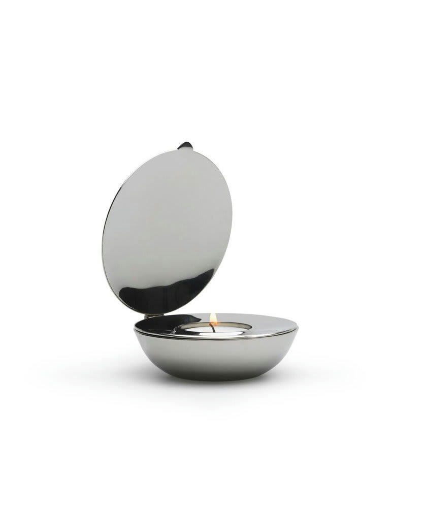 SHELL - Bougeoir nickel