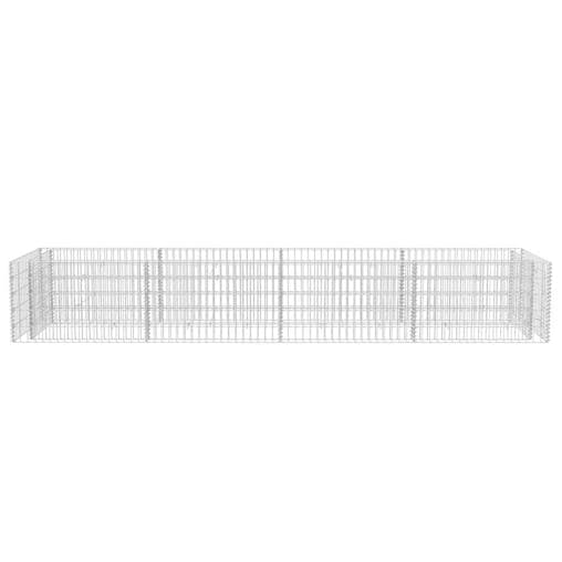 NNEVL Gabion Raised Bed Steel 360x90x50 cm