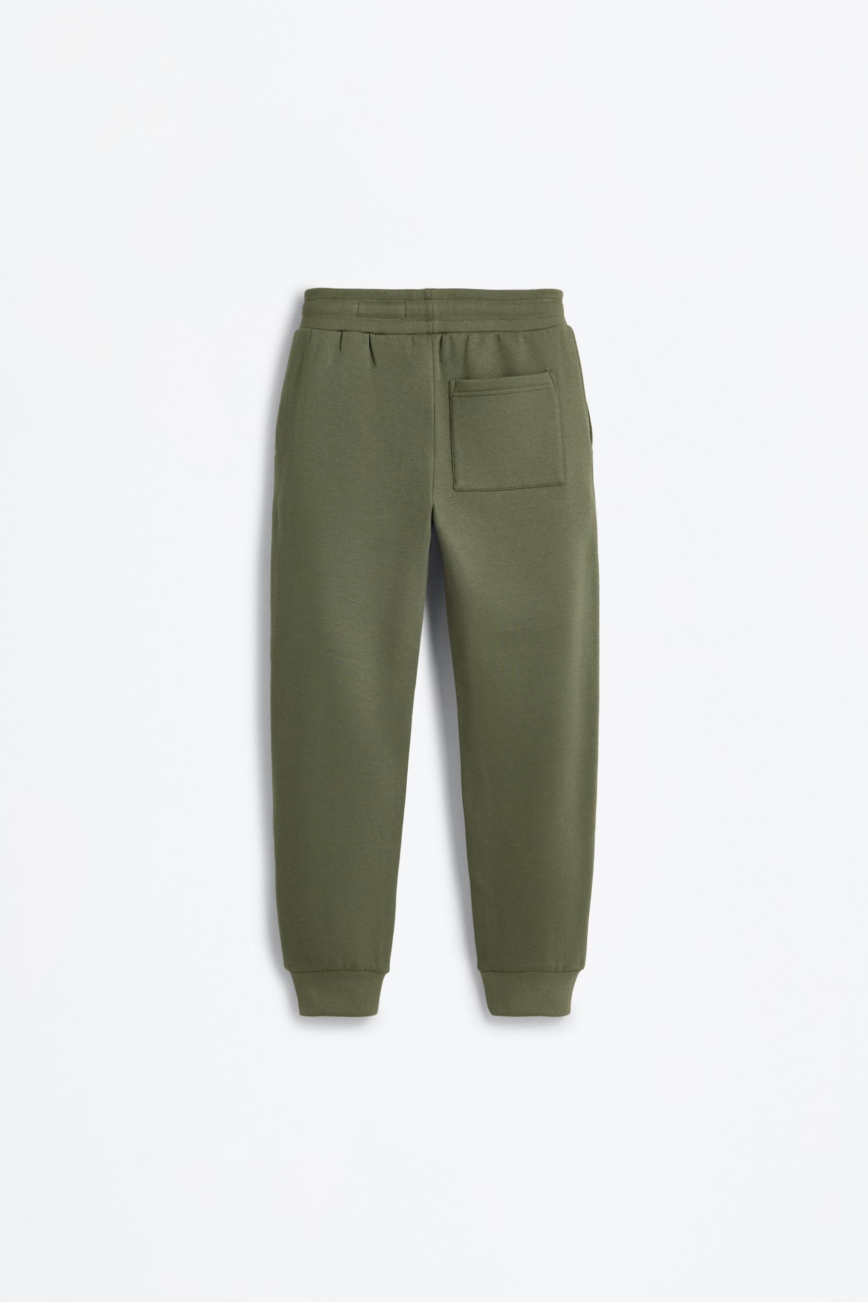 Pantalón de felpa costura