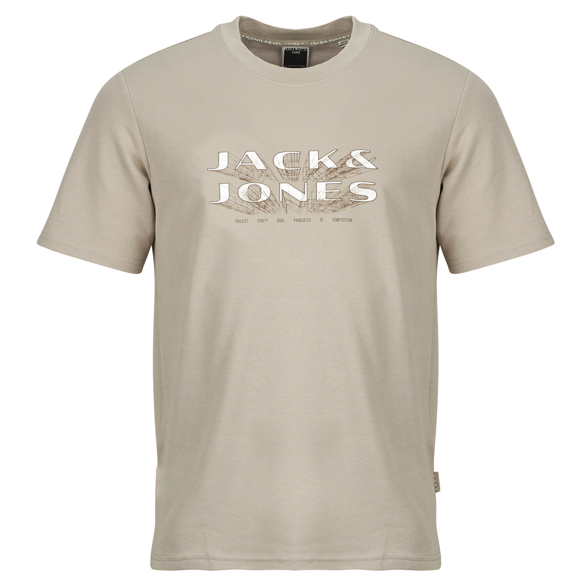 Jack & Jones - JCOFUSION JJ BRANDING - Beige