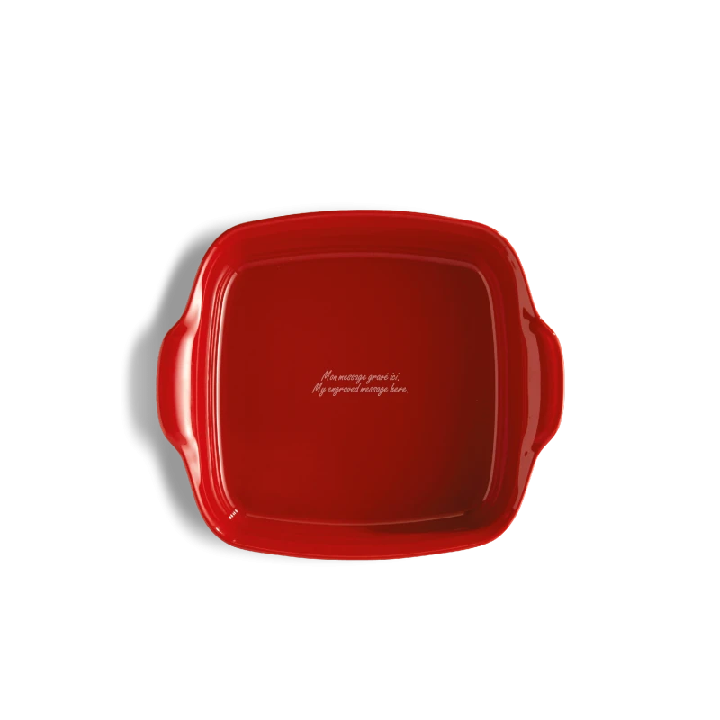 Plat à Four Carré personnalisable