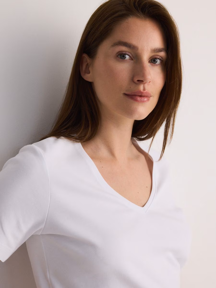 Mercerised Organic Cotton T-Shirt