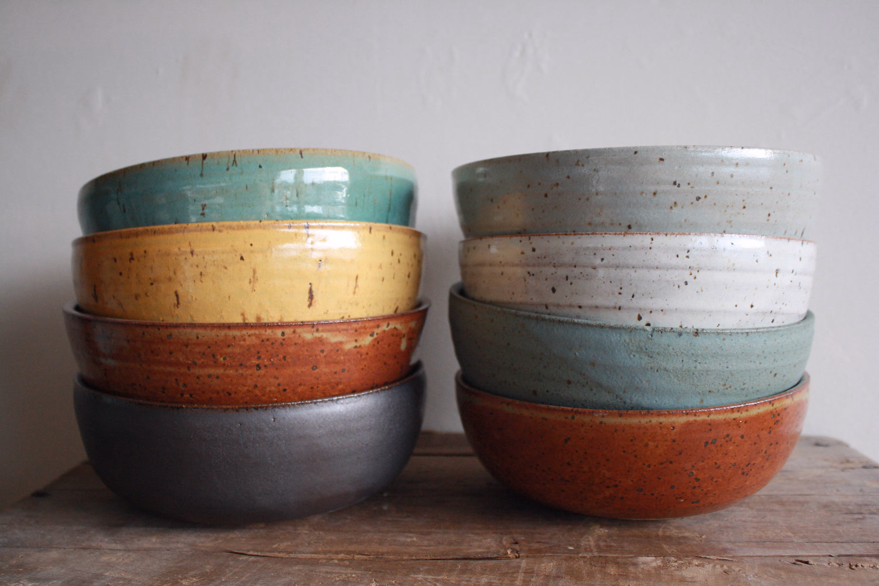 Handmade Ceramic Bowl for Ramen or Pho - Unique Dinnerware by KJ Pottery
