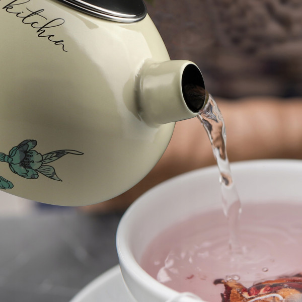 Kadax Czajnik Emaliowany 2,2L Indukcja Gaz Emalia