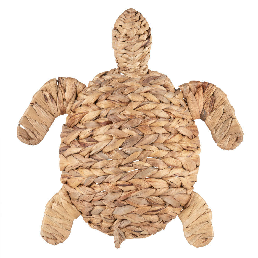 OCEANIA - Statue tortue en rotin L31